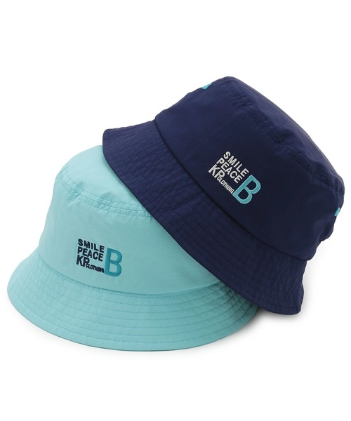 KP DECO(ケーピーデコ)の「リップストップ日除け付きハット(ハット・キッズ・ブルー/ネイビー・SMALL/MEDIUM/LARGE)」の9枚目の写真