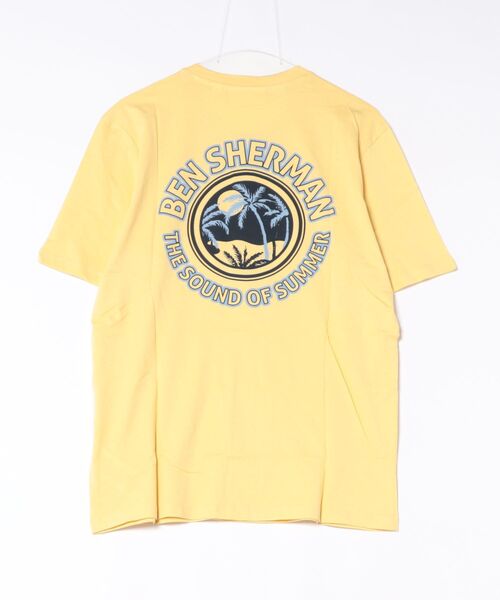 Ben Sherman(ベンシャーマン)の「ザ・サウンドオブサマーTシャツ(Tシャツ/カットソー・メンズ・イエロー・LARGE/MEDIUM)」の11枚目の写真