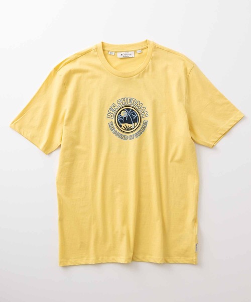 Ben Sherman(ベンシャーマン)の「ザ・サウンドオブサマーTシャツ(Tシャツ/カットソー・メンズ・イエロー・LARGE/MEDIUM)」の5枚目の写真