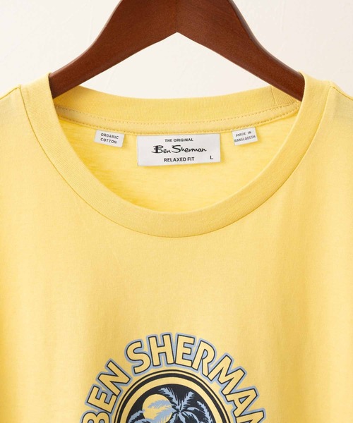 Ben Sherman(ベンシャーマン)の「ザ・サウンドオブサマーTシャツ(Tシャツ/カットソー・メンズ・イエロー・LARGE/MEDIUM)」の6枚目の写真