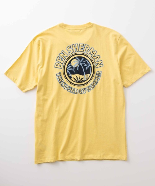 Ben Sherman(ベンシャーマン)の「ザ・サウンドオブサマーTシャツ(Tシャツ/カットソー・メンズ・イエロー・LARGE/MEDIUM)」の7枚目の写真