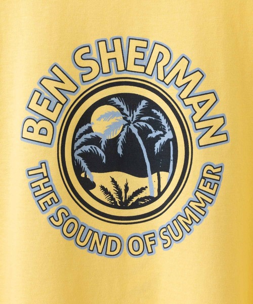 Ben Sherman(ベンシャーマン)の「ザ・サウンドオブサマーTシャツ(Tシャツ/カットソー・メンズ・イエロー・LARGE/MEDIUM)」の8枚目の写真