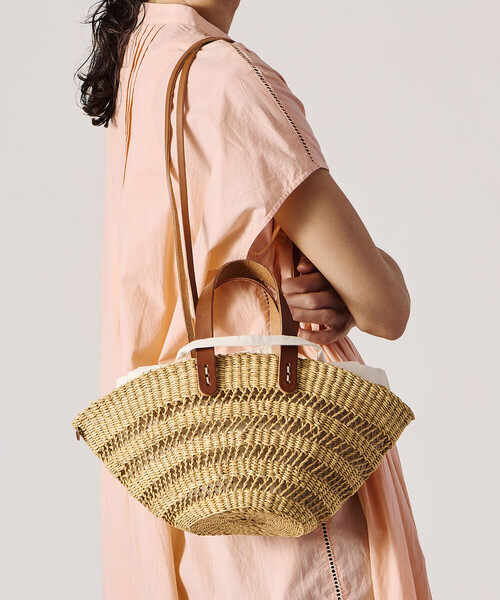 MUUN(ムーニュ)の「MUUN | 2WAY かごバッグ MINI CHANTELLE WOMEN(かごバッグ・レディース・ブラウン系その他・ONE)」の12枚目の写真