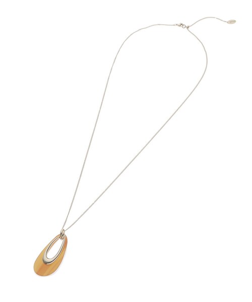 UNTITLED(アンタイトル)の「【ステンレスチェーン】ティアーズネックレス(ネックレス・レディース・アイボリー系4/キャメル・99)」の5枚目の写真