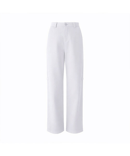 VASCARA（バスカラ）の「Side Pocket Cotton Pants (5colors)（その他パンツ・レディース・スカイブルー/ダークベージュ/ホワイト/ライトベージュ/ブラック・MEDIUM/LARGE/SMALL/X-LARGE）」の2枚目の写真