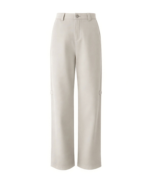 VASCARA（バスカラ）の「Side Pocket Cotton Pants (5colors)（その他パンツ・レディース・スカイブルー/ダークベージュ/ホワイト/ライトベージュ/ブラック・MEDIUM/LARGE/SMALL/X-LARGE）」の8枚目の写真