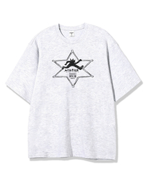 MODERMENT（モダーメント）の「ノーマルオーバーサイズランナーズ半袖Tシャツ[ヘザーグレー]（Tシャツ/カットソー）」