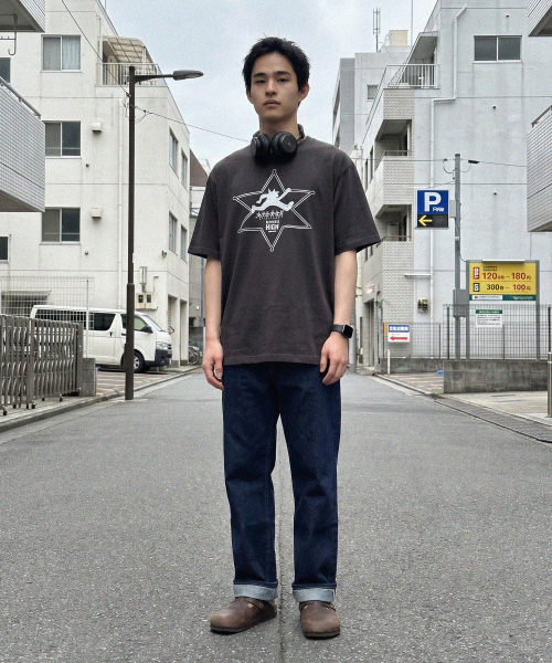 MODERMENT（モダーメント）の「ノーマルオーバーサイズランナーズ半袖Tシャツ[ヘザーグレー]（Tシャツ/カットソー・レディース・その他・1/2）」の6枚目の写真