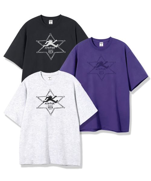 MODERMENT（モダーメント）の「ノーマルオーバーサイズランナーズ半袖Tシャツ[ヘザーグレー]（Tシャツ/カットソー・レディース・その他・1/2）」の7枚目の写真