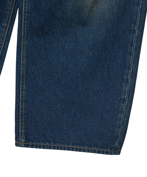 X-girl(エックスガール)の「EMBLEM POCKET ASYMMETRIC WAIST DENIM PANTS(デニムパンツ・レディース・ホワイト/インディゴブルー・S/M)」の20枚目の写真