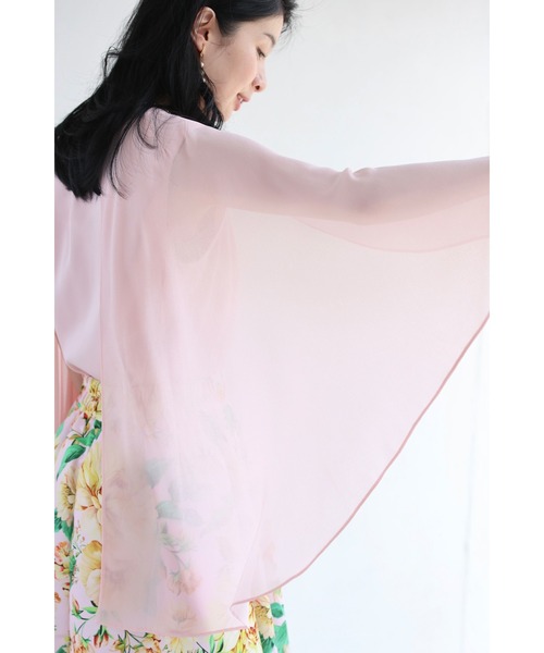 cawaii(カワイイ)の「風に舞うドッキングケープブラウストップス(シャツ/ブラウス・レディース・アイボリー/ピンク・FREE)」の16枚目の写真