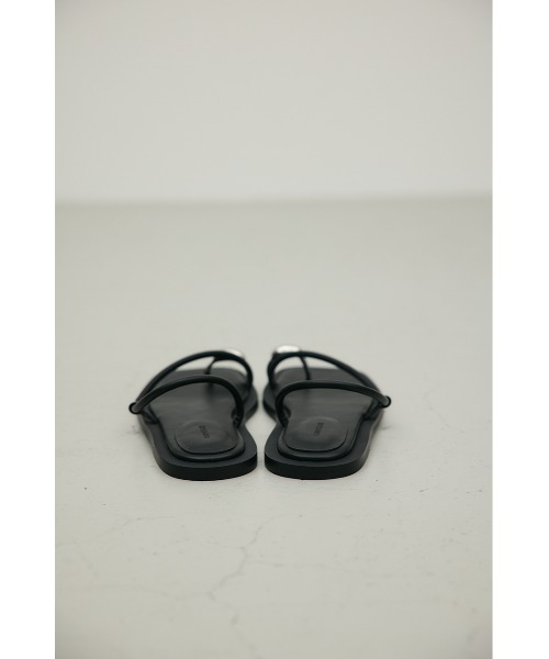 STYLEMIXER（スタイルミキサー）の「メタルモチーフフラットサンダル（サンダル・レディース・ベージュ/ブラック・SMALL/MEDIUM/LARGE）」の10枚目の写真
