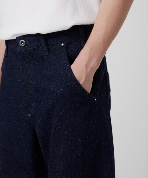 PUBLIC TOKYO(パブリックトウキョウ)の「【P.T】Suvin Silknep Denim Pants(デニムパンツ・メンズ・ダークインディゴブルー・S/M)」の18枚目の写真