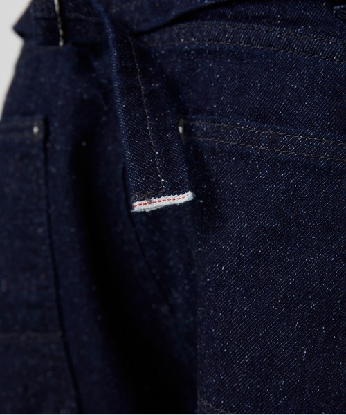 PUBLIC TOKYO(パブリックトウキョウ)の「【P.T】Suvin Silknep Denim Pants(デニムパンツ・メンズ・ダークインディゴブルー・S/M)」の4枚目の写真