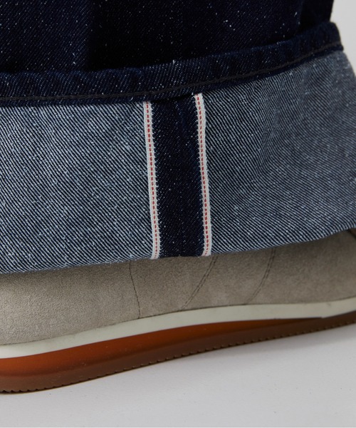 PUBLIC TOKYO(パブリックトウキョウ)の「【P.T】Suvin Silknep Denim Pants(デニムパンツ・メンズ・ダークインディゴブルー・S/M)」の5枚目の写真