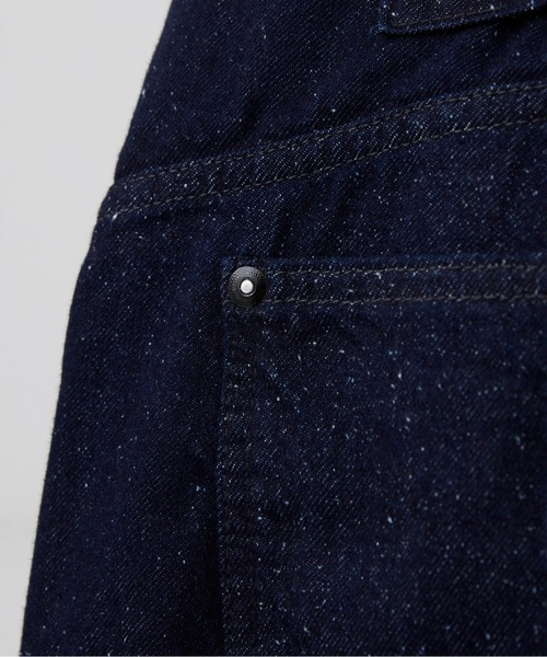 PUBLIC TOKYO(パブリックトウキョウ)の「【P.T】Suvin Silknep Denim Pants(デニムパンツ・メンズ・ダークインディゴブルー・S/M)」の7枚目の写真