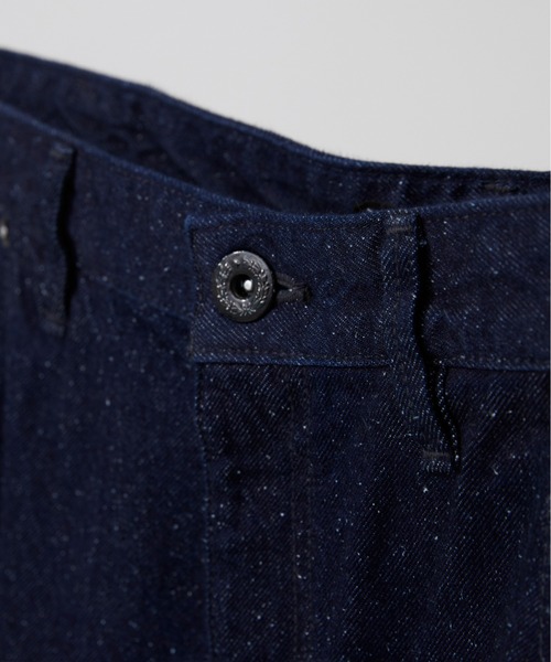 PUBLIC TOKYO(パブリックトウキョウ)の「【P.T】Suvin Silknep Denim Pants(デニムパンツ・メンズ・ダークインディゴブルー・S/M)」の8枚目の写真