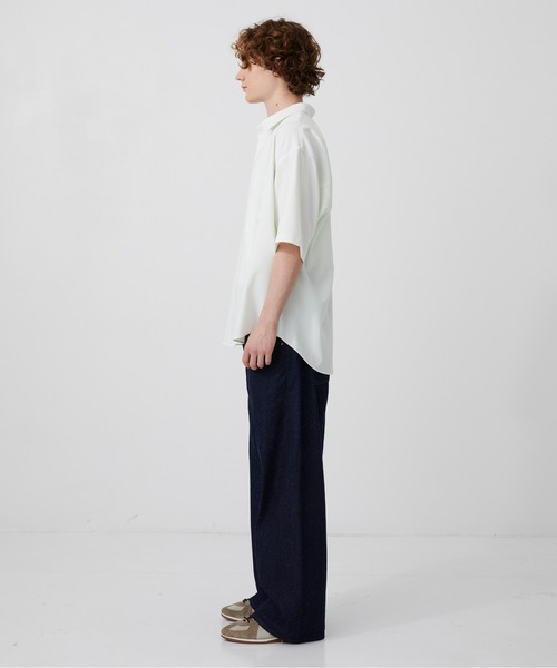 PUBLIC TOKYO(パブリックトウキョウ)の「【P.T】Suvin Silknep Denim Pants(デニムパンツ・メンズ・ダークインディゴブルー・S/M)」の10枚目の写真