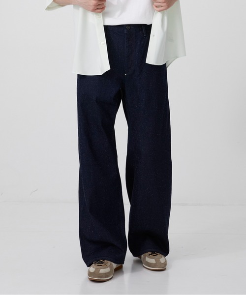 PUBLIC TOKYO(パブリックトウキョウ)の「【P.T】Suvin Silknep Denim Pants(デニムパンツ・メンズ・ダークインディゴブルー・S/M)」の15枚目の写真