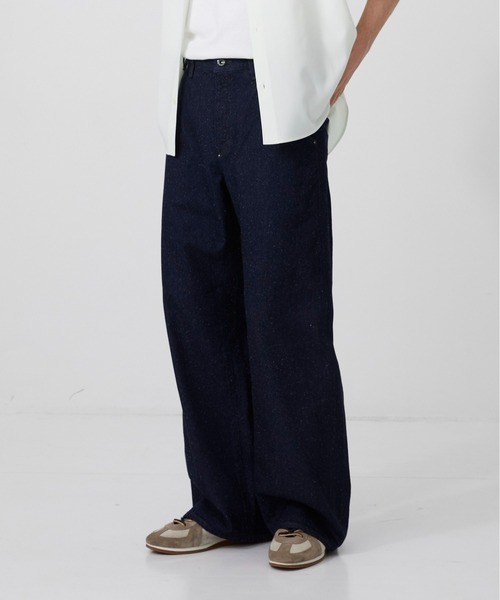 PUBLIC TOKYO(パブリックトウキョウ)の「【P.T】Suvin Silknep Denim Pants(デニムパンツ・メンズ・ダークインディゴブルー・S/M)」の16枚目の写真