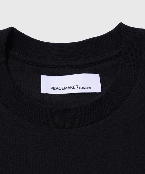 OAMC（オーエーエムシー）の「【OAMC PEACEMAKER/オーエーエムシー ピースメーカー】Oversize Tee Apple Print（Tシャツ/カットソー・メンズ・ブラック/レッド・M/S）」の7枚目の写真