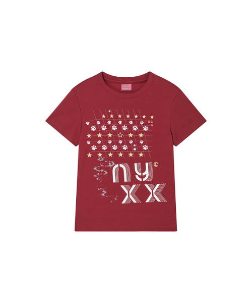 NYXX(エヌワイエックスエックス)の「TOE BEANS TEE RED(Tシャツ/カットソー・レディース・その他・FREE)」の2枚目の写真