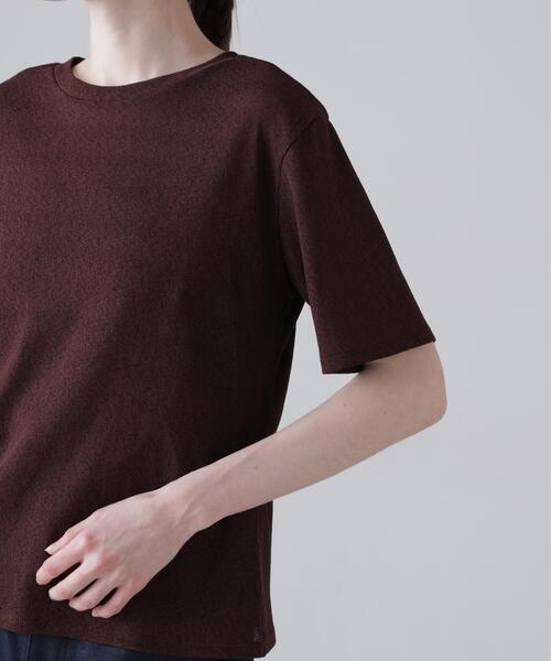 ADORE(アドーア)の「◆ドライテレコ(Tシャツ/カットソー・レディース・グリーン/ブラウン/ブラック・38)」の9枚目の写真