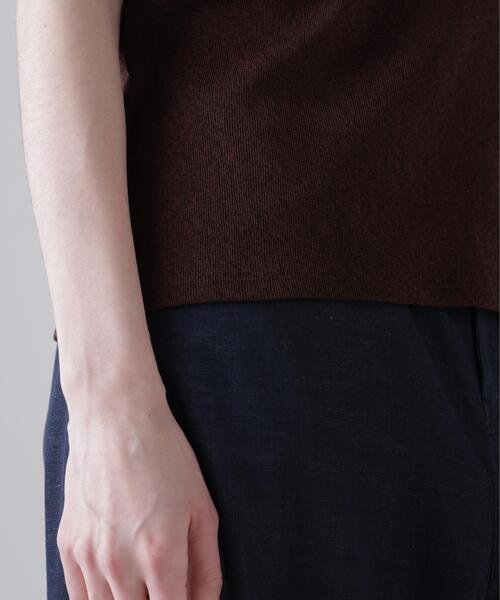 ADORE(アドーア)の「◆ドライテレコ(Tシャツ/カットソー・レディース・グリーン/ブラウン/ブラック・38)」の10枚目の写真