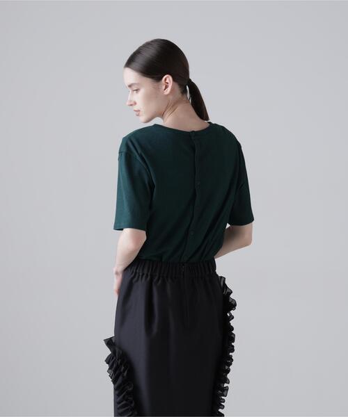 ADORE(アドーア)の「◆ドライテレコ(Tシャツ/カットソー・レディース・グリーン/ブラウン/ブラック・38)」の17枚目の写真