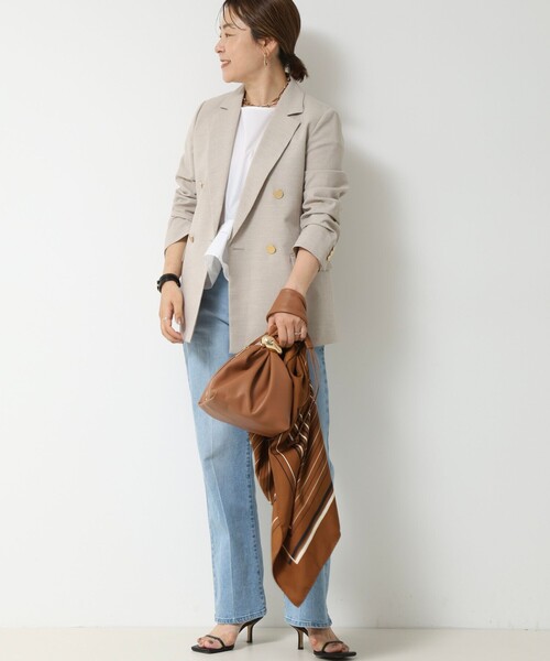 NOLLEY’S(ノーリーズ)の「【林(mayumi_nol)別注】MARUMI BAG(ショルダーバッグ・レディース・キャメル/ブラック・FREE)」の16枚目の写真
