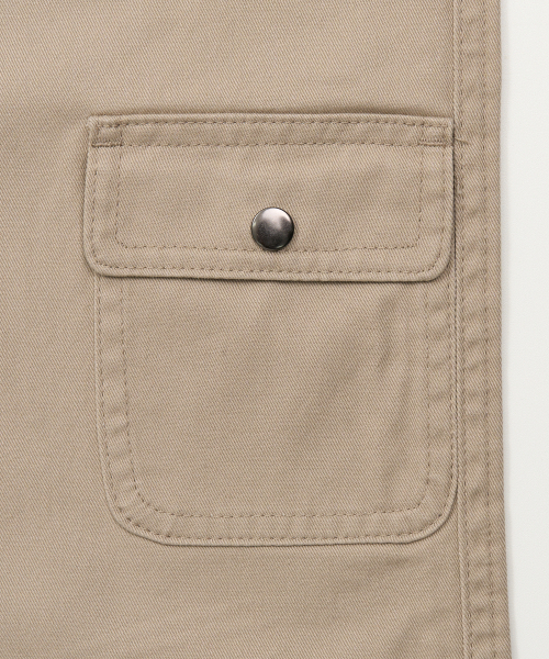 TOFFEE(トフィー)の「ミニポケットバミューダパンツ (ベージュ)(その他パンツ・メンズ・その他・X-LARGE/SMALL/MEDIUM/LARGE)」の6枚目の写真