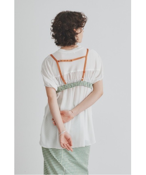 Muel Chic(ミュエルシック)の「Mute bisuche ミュートビスチェ(その他トップス・レディース・グリーン系その他/ベージュ系その他・FREE)」の18枚目の写真