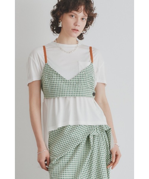 Muel Chic(ミュエルシック)の「Mute bisuche ミュートビスチェ(その他トップス・レディース・グリーン系その他/ベージュ系その他・FREE)」の17枚目の写真