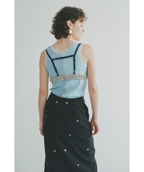 Muel Chic(ミュエルシック)の「Mute bisuche ミュートビスチェ(その他トップス・レディース・グリーン系その他/ベージュ系その他・FREE)」の11枚目の写真