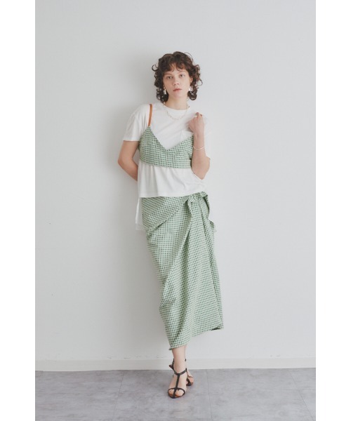 Muel Chic(ミュエルシック)の「Mute bisuche ミュートビスチェ(その他トップス・レディース・グリーン系その他/ベージュ系その他・FREE)」の20枚目の写真