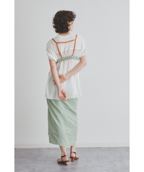Muel Chic(ミュエルシック)の「Mute bisuche ミュートビスチェ(その他トップス・レディース・グリーン系その他/ベージュ系その他・FREE)」の22枚目の写真
