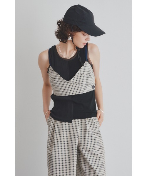 Muel Chic(ミュエルシック)の「Mute bisuche ミュートビスチェ(その他トップス・レディース・グリーン系その他/ベージュ系その他・FREE)」の14枚目の写真