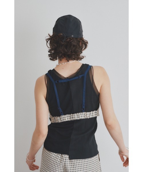 Muel Chic(ミュエルシック)の「Mute bisuche ミュートビスチェ(その他トップス・レディース・グリーン系その他/ベージュ系その他・FREE)」の8枚目の写真