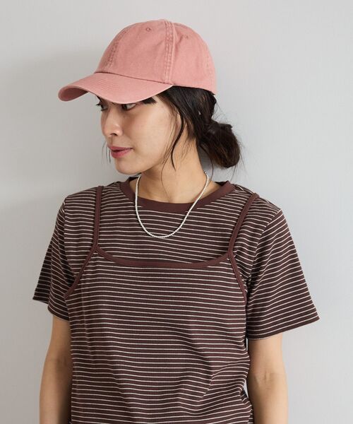 CRAFT STANDARD BOUTIQUE(クラフトスタンダードブティック)の「2点セット/ボーダーキャミ+Tシャツ(Tシャツ/カットソー・レディース・ライトブルー/ブラウン/ライトグレー・FREE)」の18枚目の写真