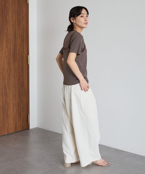 CRAFT STANDARD BOUTIQUE(クラフトスタンダードブティック)の「2点セット/ボーダーキャミ+Tシャツ(Tシャツ/カットソー・レディース・ライトブルー/ブラウン/ライトグレー・FREE)」の21枚目の写真