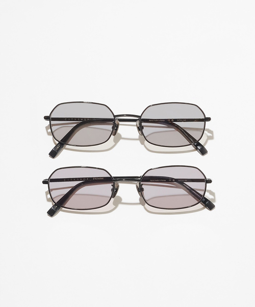CITYSHOP（シティーショップ）の「EYETHINK x CITYSHOP サングラス[C1-BK-B]（サングラス・レディース・チャコールグレー・FREE）」の11枚目の写真