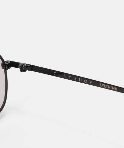 CITYSHOP（シティーショップ）の「EYETHINK x CITYSHOP サングラス[C1-BK-B]（サングラス・レディース・チャコールグレー・FREE）」の6枚目の写真
