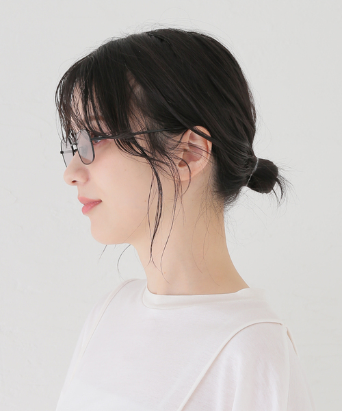 CITYSHOP（シティーショップ）の「EYETHINK x CITYSHOP サングラス[C1-BK-B]（サングラス・レディース・チャコールグレー・FREE）」の2枚目の写真