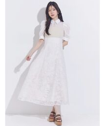 ビスチェドッキングパワショルワンピース
