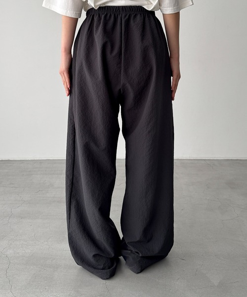 CANAL JEAN(キャナルジーン)の「El mar サッカーストライプセットアップ(セットアップ・レディース・チャコールグレー・ONE SIZE)」の17枚目の写真