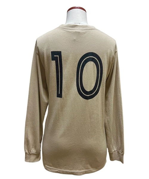 BLOOMING CHARM(ブルーミングチャーム)の「BLOOMING CHARM long sleeve T-shirt(Tシャツ/カットソー・レディース・ベージュ・ONE SIZE)」の2枚目の写真