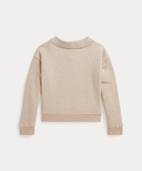 POLO RALPH LAUREN CHILDRENSWEAR(ポロ ラルフ ローレン チルドレンズウェア)の「フラッグ テリー カラード スウェットシャツ(スウェット・キッズ・ブラウン系6・3/4/6)」の4枚目の写真
