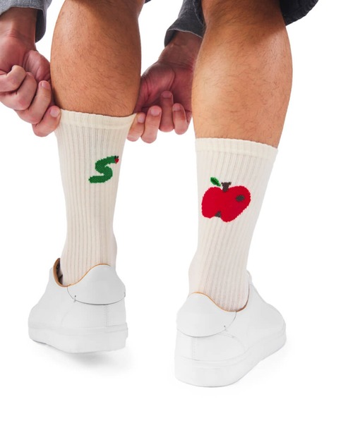 MANY MORNINGS(メニーモーニングス)の「SPORTS SOCKS-ICONS(ソックス/靴下・レディース・ホワイト系その他2/ホワイト系その他/ホワイト系その他3・S/M)」の3枚目の写真