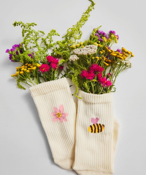 MANY MORNINGS(メニーモーニングス)の「SPORTS SOCKS-ICONS(ソックス/靴下・レディース・ホワイト系その他2/ホワイト系その他/ホワイト系その他3・S/M)」の5枚目の写真