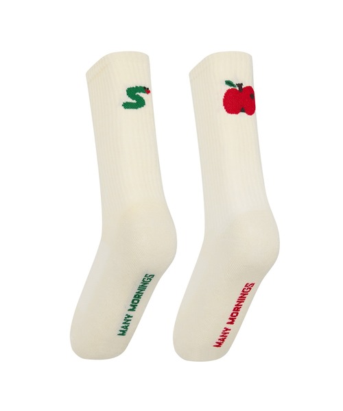 MANY MORNINGS(メニーモーニングス)の「SPORTS SOCKS-ICONS(ソックス/靴下・レディース・ホワイト系その他2/ホワイト系その他/ホワイト系その他3・S/M)」の10枚目の写真